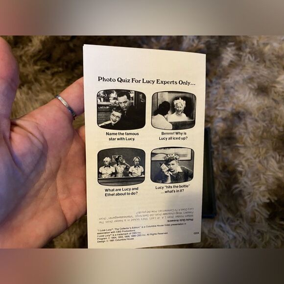 I Love Lucy"The Mertzes" Collectors Edition VHS Vintage 1980s TV Show - Picture 7 of 9